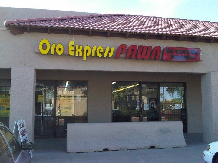 One of the Pawn Shop Locations south of Oro Express Mesa with a STRIKINGLY similar style of name.