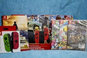 Sell Nintendo Switch and games together, to increase your cash!